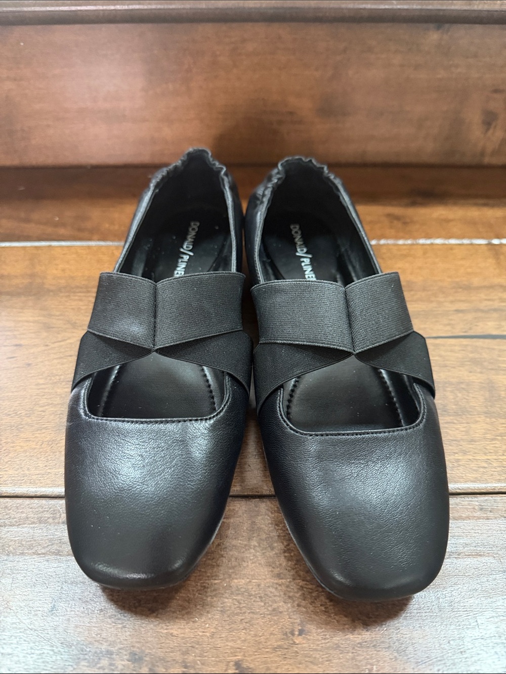 Donald Pliner Ballet Black Women's Flats